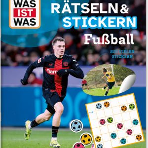WAS IST WAS Rätseln und Stickern: Fußball