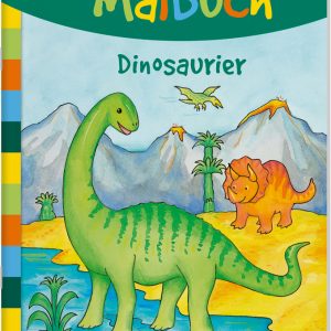 Mein schönstes Malbuch. Dinosaurier