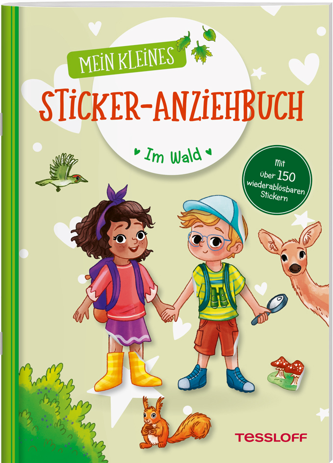 Mein Kleines Sticker Anziehbuch Im Wald Tessloff Verlag Shop