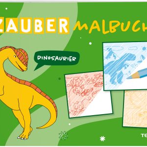 Zaubermalbuch. Dinosaurier