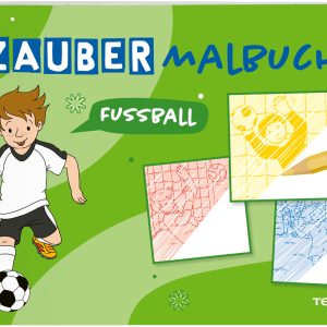 Zaubermalbuch. Fußball