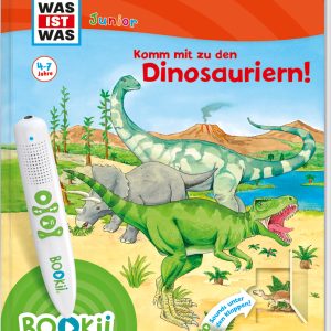 BOOKii® WAS IST WAS Junior Komm mit zu den Dinosauriern!