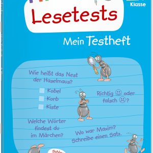 Fit für Lesetests 2. Klasse. Mein Testheft