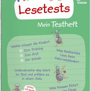 Fit für Lesetests 3. Klasse. Mein Testheft