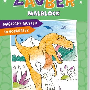 Zaubermalblock. Magische Muster. Dinosaurier