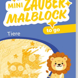 Mini Zaubermalblock to go. Tiere