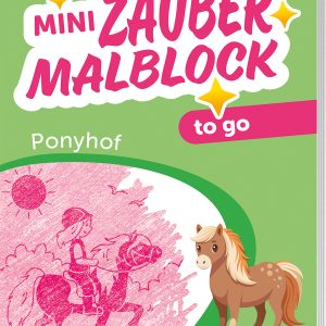 Mini Zaubermalblock to go. Ponyhof